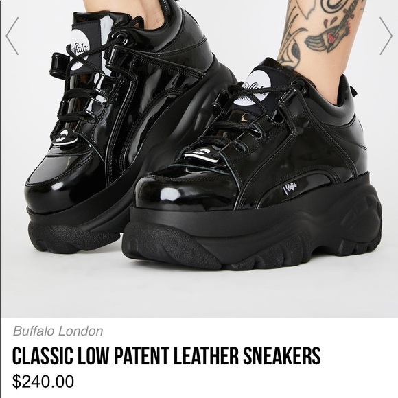 buffalo london patent leather